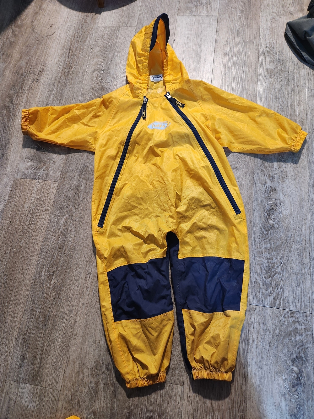 Tuffo Yellow Packable Rain One Piece